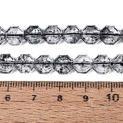 Transparent Knistern Glasperlen Stränge&nbsp;GLAA-Q108-03A-11