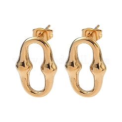 6 пара сережек-гвоздиков из нержавеющей стали 304&nbsp;EJEW-C180-01G