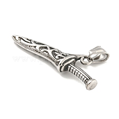 Большие подвески из хирургической нержавеющей стали 316 STAS-E212-147AS