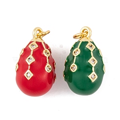 Латунные микро проложить кубического циркония подвески&nbsp;KK-E112-14G