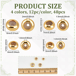 Латунные бусины&nbsp;KK-PH0012-65G