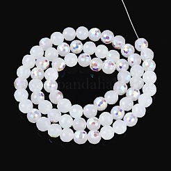 Гальванические стекляныне бусины&nbsp;EGLA-N024-01A-B01