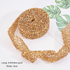 Блестящая смола исправления горный хрусталь (клей-расплав на спине) OCOR-WH0052-01C