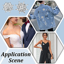 6 шт. 2 стиля аксессуаров для одежды из сплава&nbsp;FIND-FG0005-20