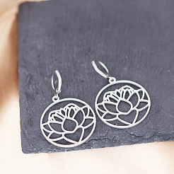 201 серьги-кольца из нержавеющей стали&nbsp;FS-WG6B1B3-01