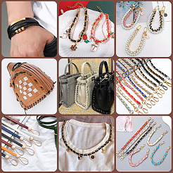 10м складной шнур из блестящей искусственной кожи&nbsp;OCOR-GF0004-11D