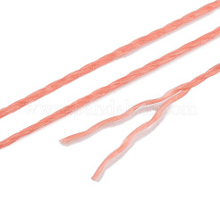 Cordones de hilo de algodón encerado redondos de 2 capa&nbsp;YC-T004-01A-26