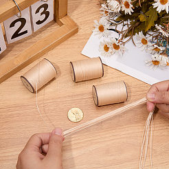 3 рулон плоской вощеной полиэфирной нити&nbsp;YC-CL0001-02A