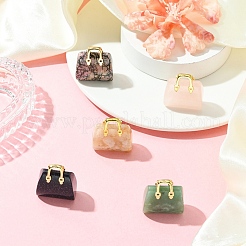 5 шт. 5 стиля синтетического синего авантюрина&nbsp;KK-YW0003-41