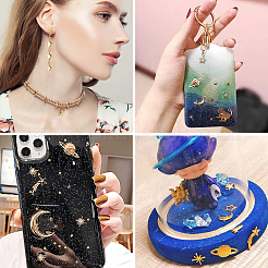 Кабошоны и звенья из цинкового сплава и эмаль для кабошонов PALLOY-SC0002-62