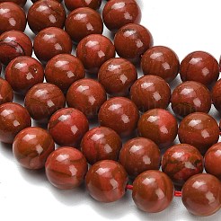 Synthetische rote Jaspisperlenstränge&nbsp;G-F826-B02-10mm