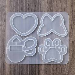 Силиконовые Молды для кулонов&nbsp;LS-DIY-S047-01B