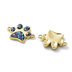 Стойка покрытие латунь и ракушка отпечаток лапы звенья соединительные подвески&nbsp;KK-K380-15G