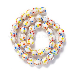 Бусы лэмпворк ручной работы&nbsp;LAMP-D015-11B