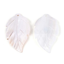 Большие подвески из натуральной пресноводной ракушки SHEL-T020-50