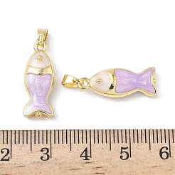 Латунь эмаль подвески&nbsp;KK-Z134-06G-03