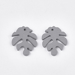 Pendenti in legno di pioppo dipinto&nbsp;WOOD-T021-11A