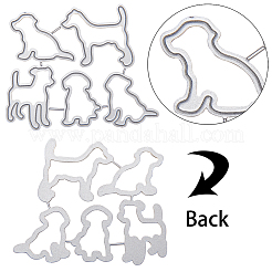 Трафареты для резки металла с рамкой Pet Gog DIY-GF0001-19