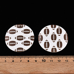 Печать подвесок из дерева WOOD-N016-52C