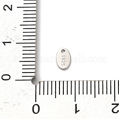 925 goutte d'extension de chaîne en argent sterling&nbsp;STER-R010-03P-03