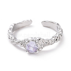 Открытое кольцо-манжета из кубического циркония&nbsp;LS-RJEW-D119-10P