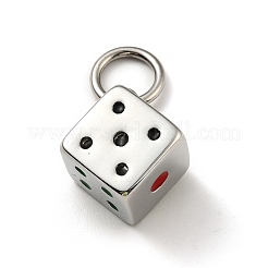 Подвески из нержавеющей стали 304 с эмалью&nbsp;STAS-E058-05P