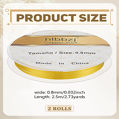 Круглый медный провод&nbsp;CWIR-LP0003-03D-G