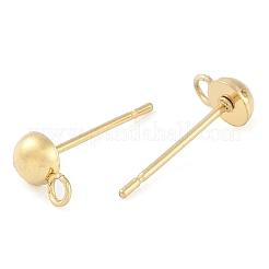 Ионное покрытие (ip) 304 нержавеющая сталь гвоздики фурнитура для сережек&nbsp;STAS-P366-95B-G