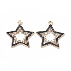 Подвески из сплава и страза&nbsp;X-FIND-C019-49KCG-03