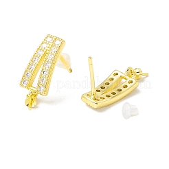 Латунные серьги&nbsp;EJEW-H086-08G