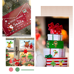 Kit d'autocollants bricolage sur le thème de noël&nbsp;DIY-WH0453-28