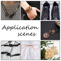 24 ярд двухцветного шнура из коровьей кожи WL-PH0004-14