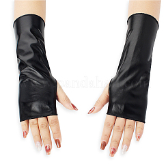 Перчатки без пальцев из искусственной кожи&nbsp;AJEW-WH20018-116A
