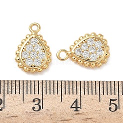 Латунные микро проложить кубического циркония подвески&nbsp;KK-Z136-73G