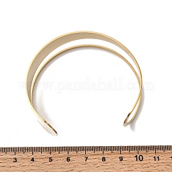 Браслеты-манжеты из нержавеющей стали 304&nbsp;LS-BJEW-F521-01G