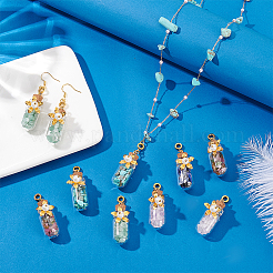 20 шт. стеклянная бутылка европейские подвески-шармы PALLOY-PH01837