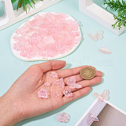 182шт 100г прозрачные акриловые бусины&nbsp;OACR-TA0003-66C