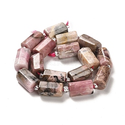 Природные родонит бисер нитей G-N327-06-09