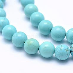 Бусины из натурального магнезита TURQ-G148-07-8mm