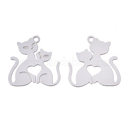 Подвески из филигранной нержавеющей стали 304&nbsp;STAS-S118-006P