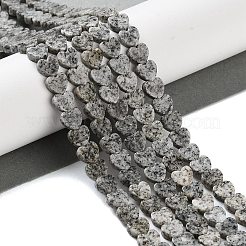 Природных кунжута яшмы бисер нитей G-M403-A19-02