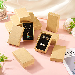 Крафт-бумага коробки для набора украшений CON-TAC0013-07