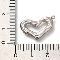 Подвески из нержавеющей стали 304 с защитой от потускнения&nbsp;STAS-P371-096D-P