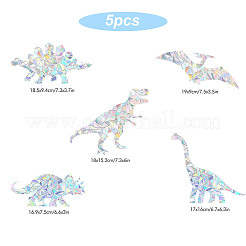 Autocollants sans colle laser pvc imperméables&nbsp;DIY-WH0304-221B