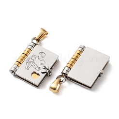 Anhänger aus Edelstahl 304&nbsp;SA-CBA694E-01GP-07
