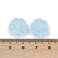 Perles en verre transparentes&nbsp;DGLA-E004-01E