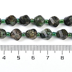 Бусы натуральная африканская бирюза (яшма) G-L579-05A