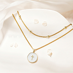 Кулоны с эмалью из латуни KK-GA0001-41