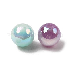 76 шт. бусины из искусственной смолы с эффектом кошачьего глаза RESI-Z041-03