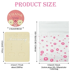 200 шт. серьги с картами CDIS-FS0001-16